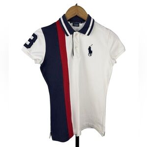 Ralph Lauren Golf Big Pony Retro USA Polo Shirt